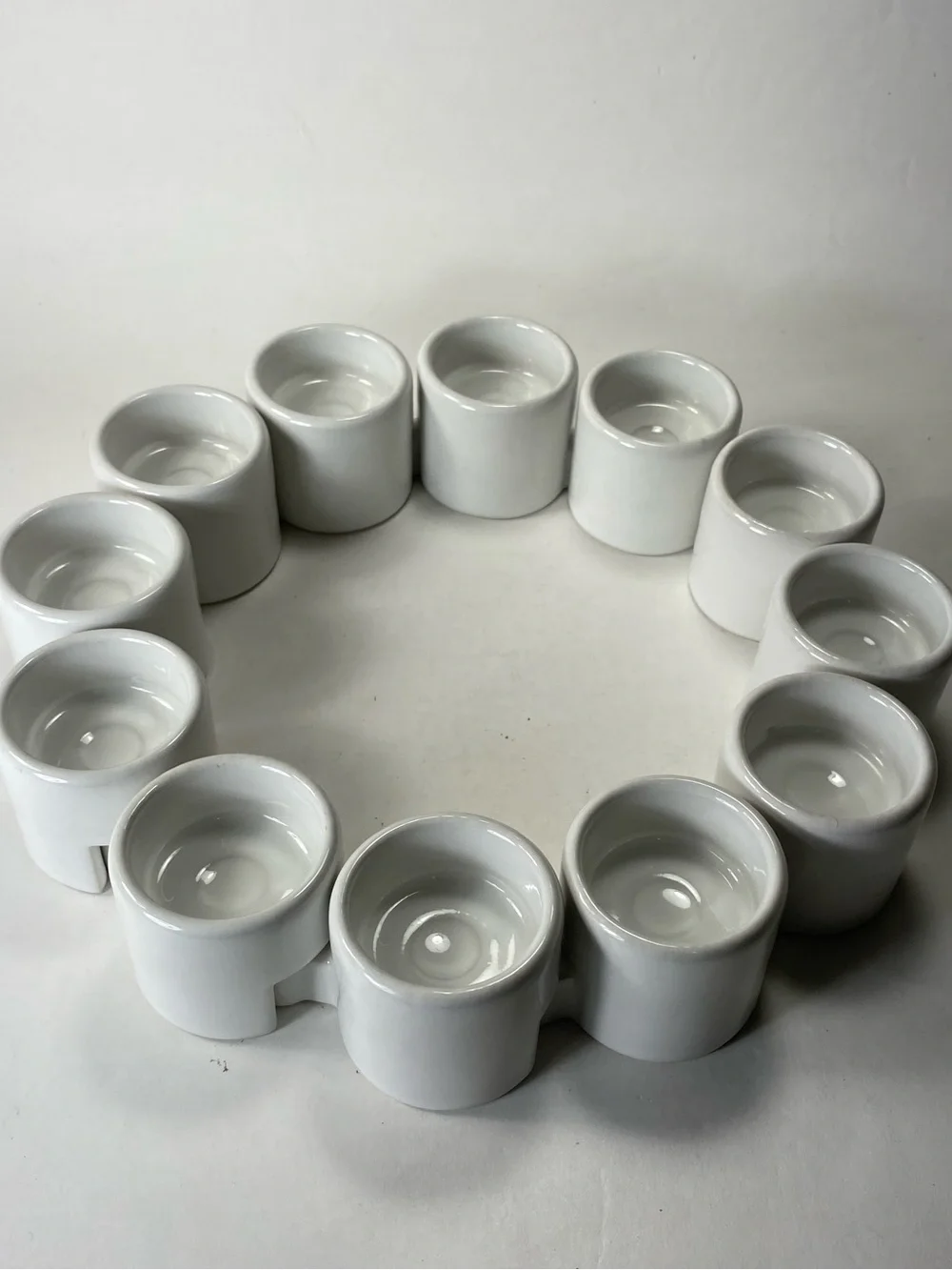 Vintage IKEA PS Tealight Holders by Ehlén Johansson Modular Scandinavian Ceramic